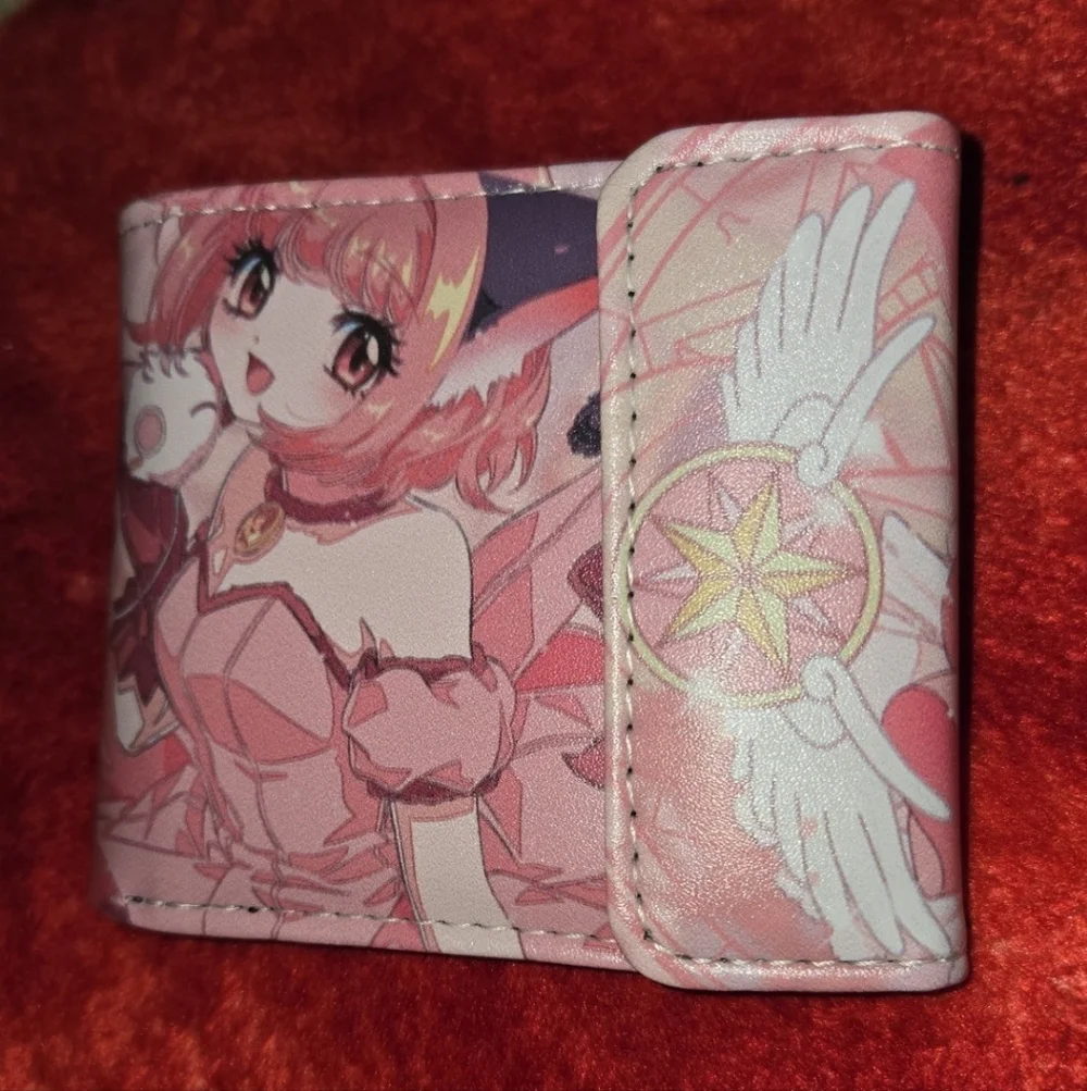 New Cardcaptor Sakura anime manga leather wallet
